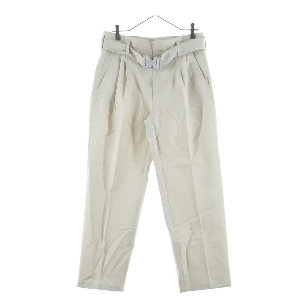 DIOR(ディオール) 20SS ローラーコースターバックル フロントタック ロングパンツ ベージュ 023C130A4451
