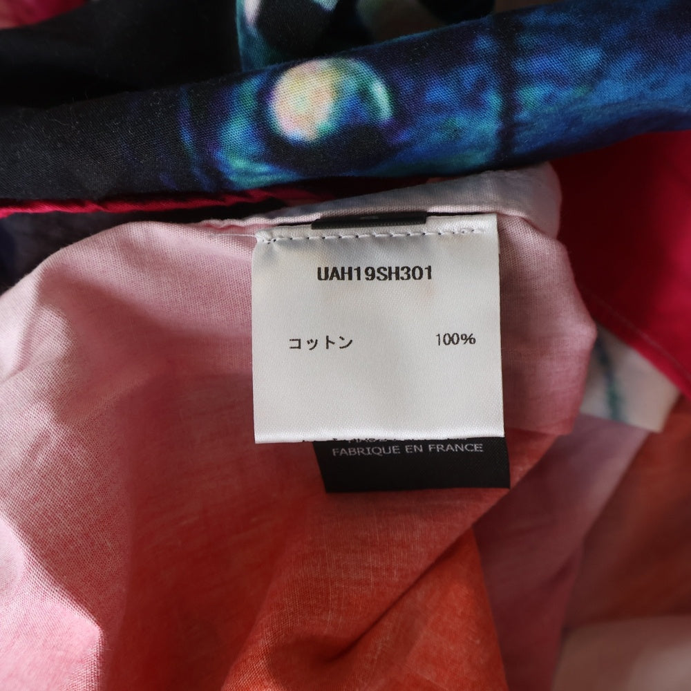 VETEMENTS(ヴェトモン) 18AW マリリンマンソン フォトプリント 長袖シャツ ピンク UAH19SH301