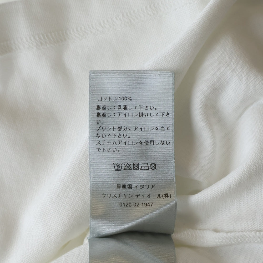 DIOR(ディオール) オブリーク アームライン 長袖Tシャツ カットソー ホワイト 113J643A0554