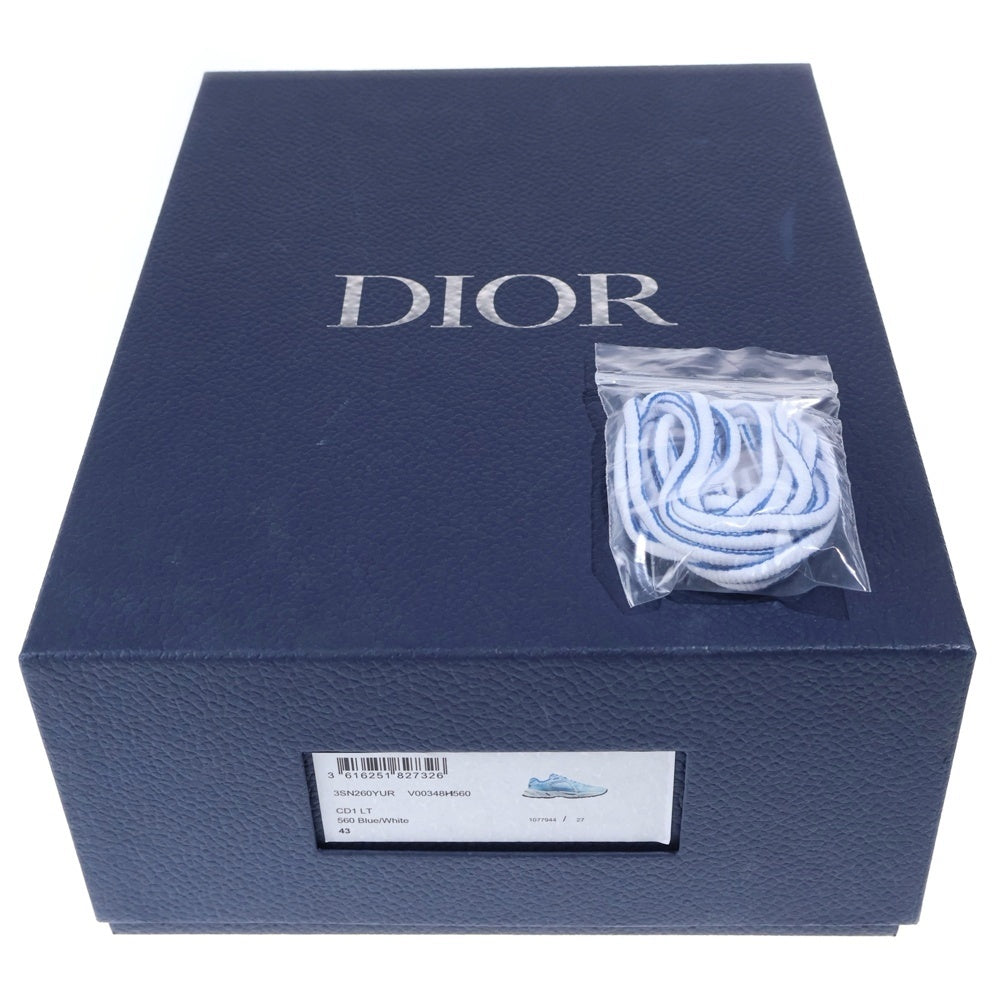 DIOR(ディオール) CD1 Tie Dye タイダイ テクニカル ローカット スニーカー ブルー