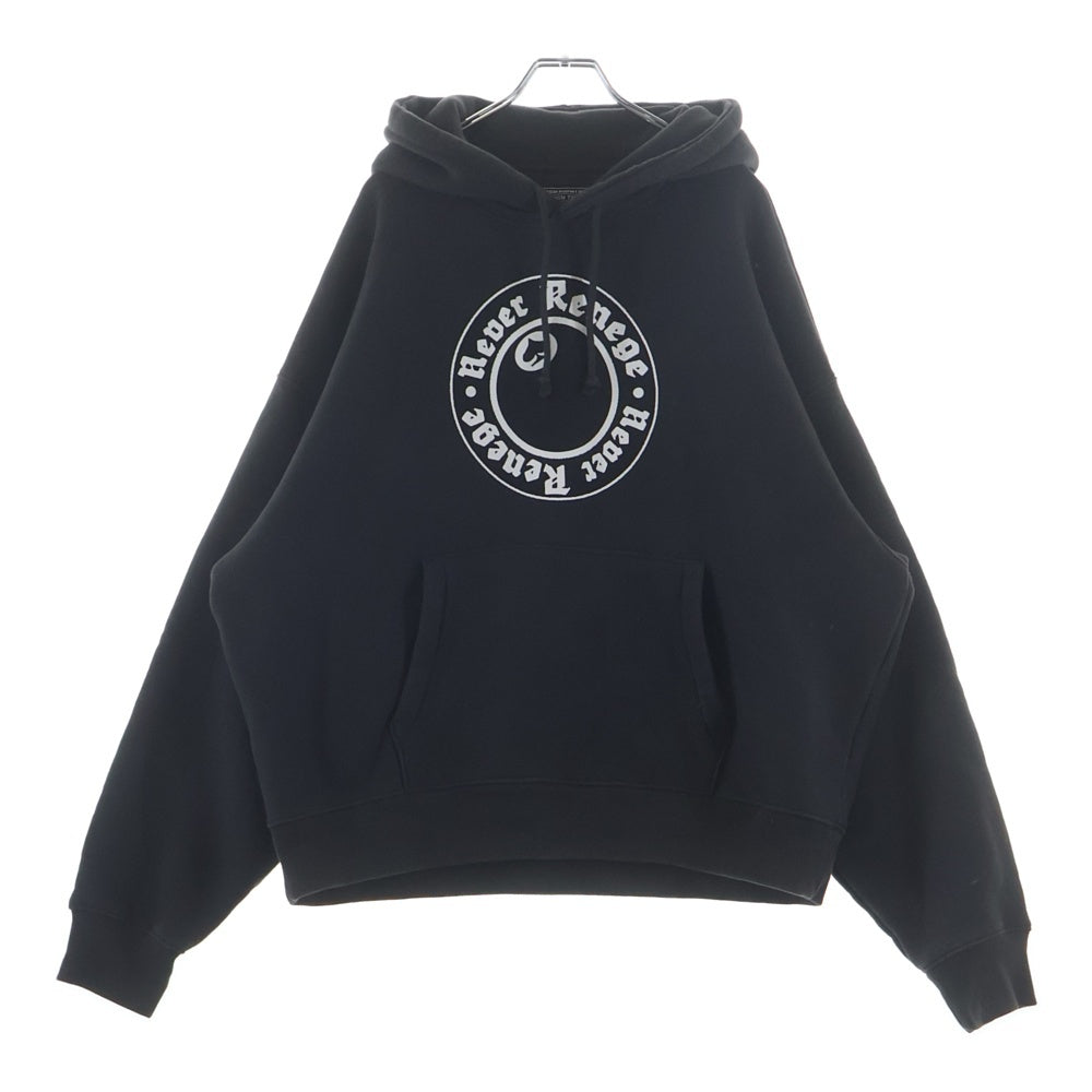 DENIM TEARS(デニムティアーズ) 23SS ×STUSSY GRAPHIC HOODIE ×ステューシー プリント プルオーバーパーカー フーディー ブラック