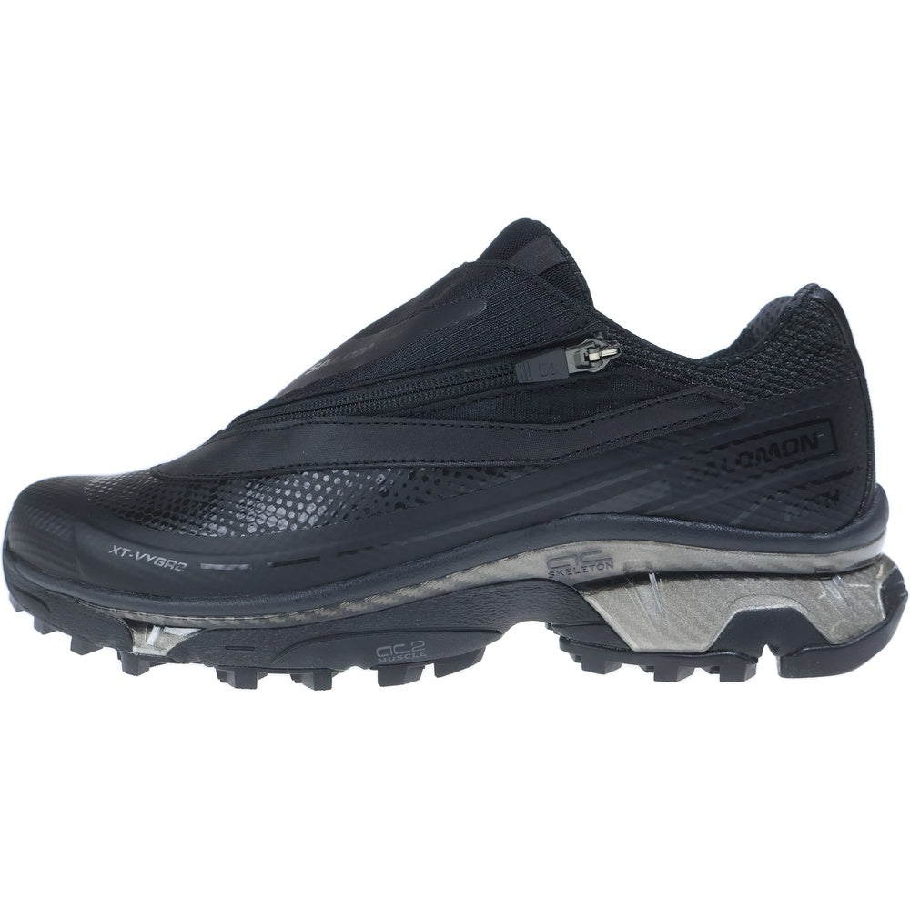 KITH(キス) ×SALOMON XT -Voyager 2 454510 ×サロモン ジップデザイン ローカットシューズ ブラック 454510