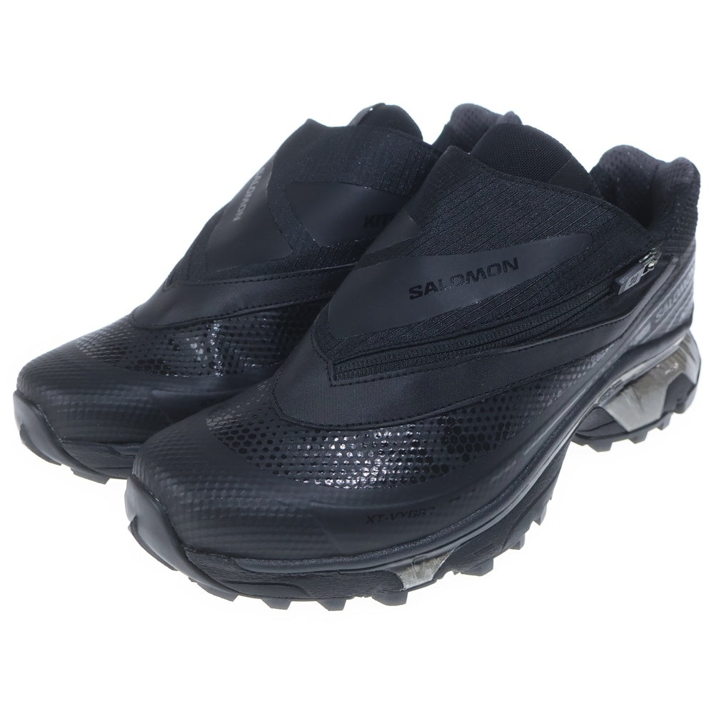 KITH(キス) ×SALOMON XT -Voyager 2 454510 ×サロモン ジップデザイン ローカットシューズ ブラック 454510