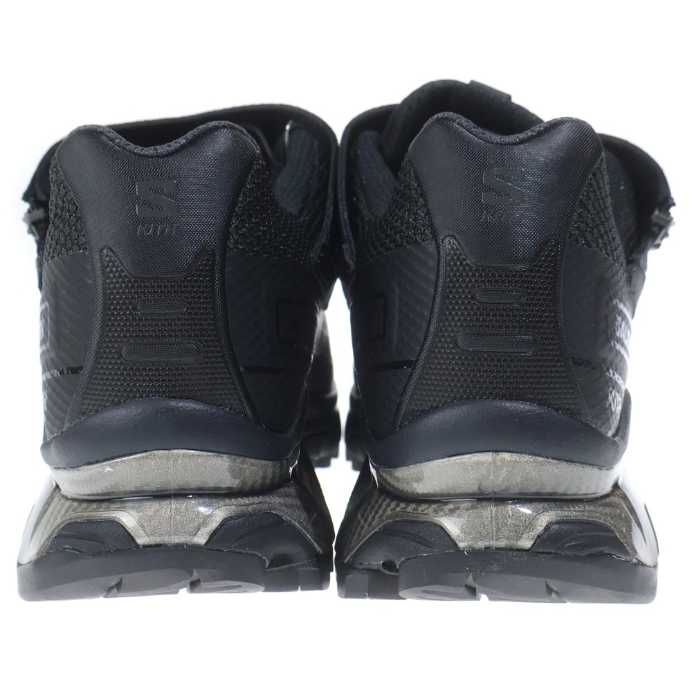 KITH(キス) ×SALOMON XT -Voyager 2 454510 ×サロモン ジップデザイン ローカットシューズ ブラック 454510