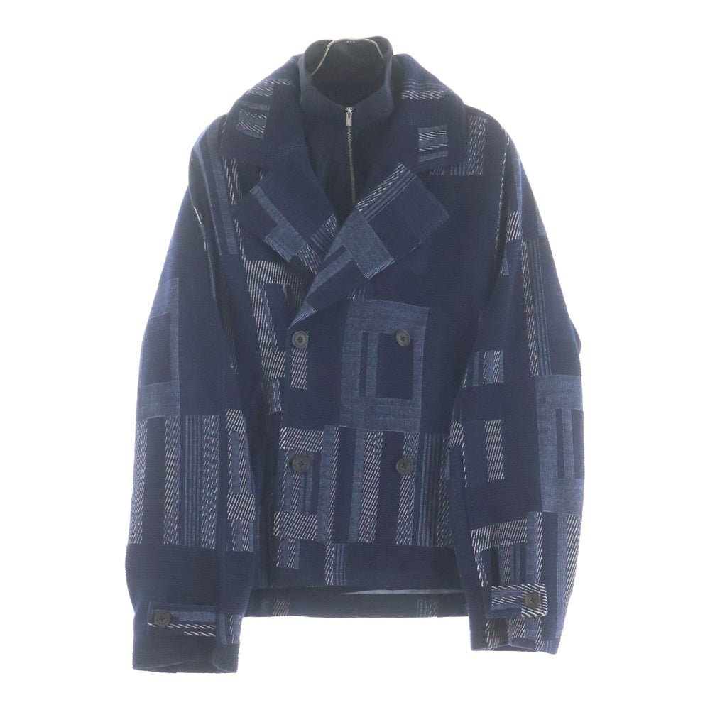 KITH(キス) Everett Cropped Moto Trench エヴェレット クロップドモトトレンチコート ブルー