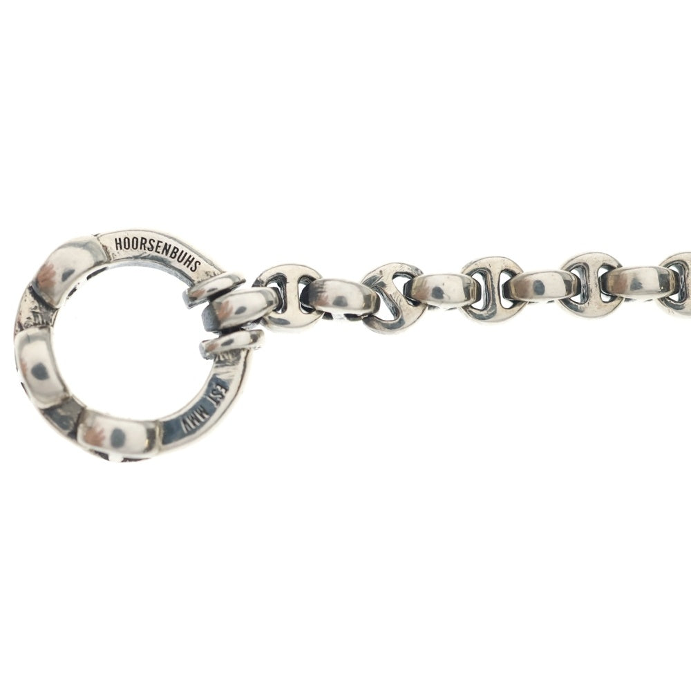 HOORSENBUHS(ホーセンブース) MICRO BRACELET マイクロ ロゴデザイン ブレスレット シルバー 9911704808
