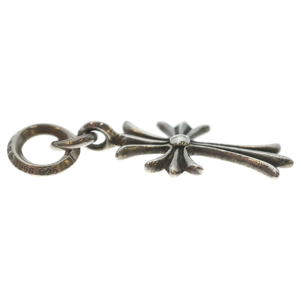 CHROME HEARTS(クロムハーツ) TINY CH CROSS タイニーCHクロス チャーム ネックレストップ シルバー BCA382