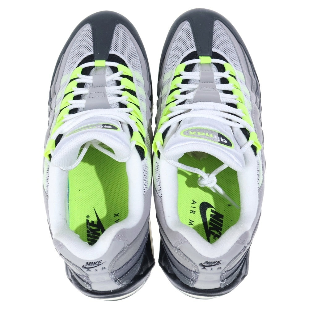 NIKE(ナイキ) Air Max 95 OG Big Bubble Neon Yellow HM4740-001 エアマックス ビッグバブル ローカットスニーカー グレー US11/29.0cm