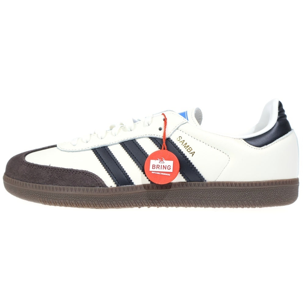 adidas(アディダス) ×BEAUTY&YOUTH EXCLUSIVE SAMBA OG ビューティー&ユース エクスクルーシブ サンバ ローカットスニーカー ホワイト US9/27cm JR2658