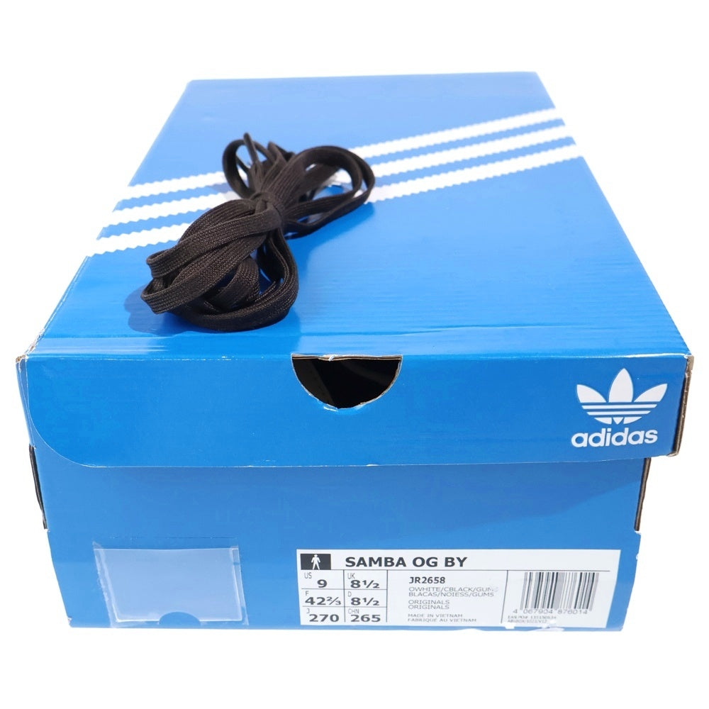 adidas(アディダス) ×BEAUTY&YOUTH EXCLUSIVE SAMBA OG ビューティー&ユース エクスクルーシブ サンバ ローカットスニーカー ホワイト US9/27cm JR2658