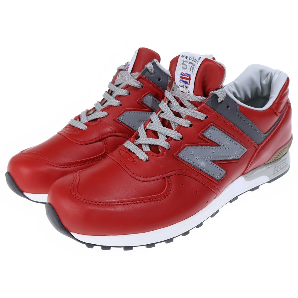 New Balance(ニューバランス) M576RED イングランド製 ローカットスニーカー レッド US9D/27cm