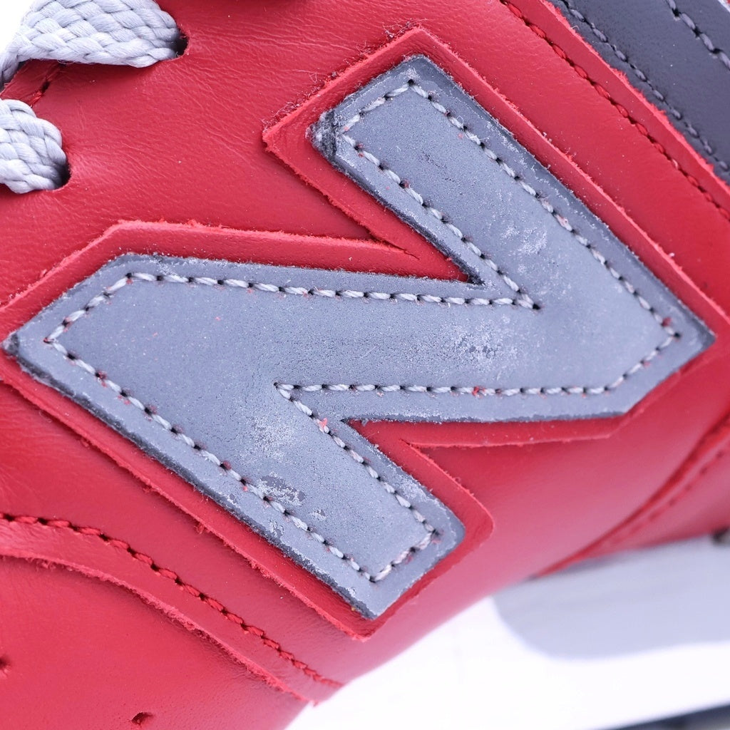 New Balance(ニューバランス) M576RED イングランド製 ローカットスニーカー レッド US9D/27cm