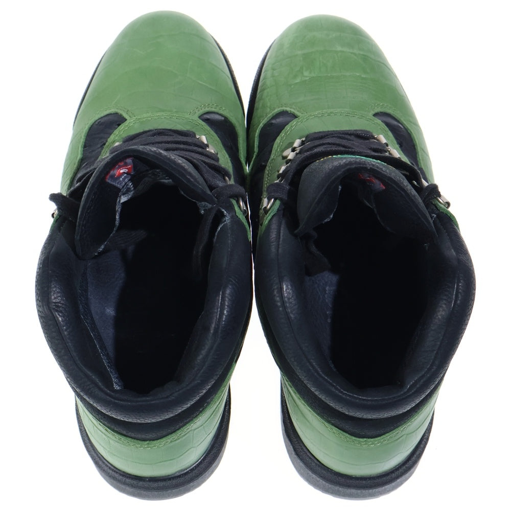 Timberland(ティンバーランド) x Starcow Field Boots Mid Lace GORE-TEX ×スターコー ゴアテックス フィールドブーツ アンクルブーツ グリーン TB0A2NRWES5