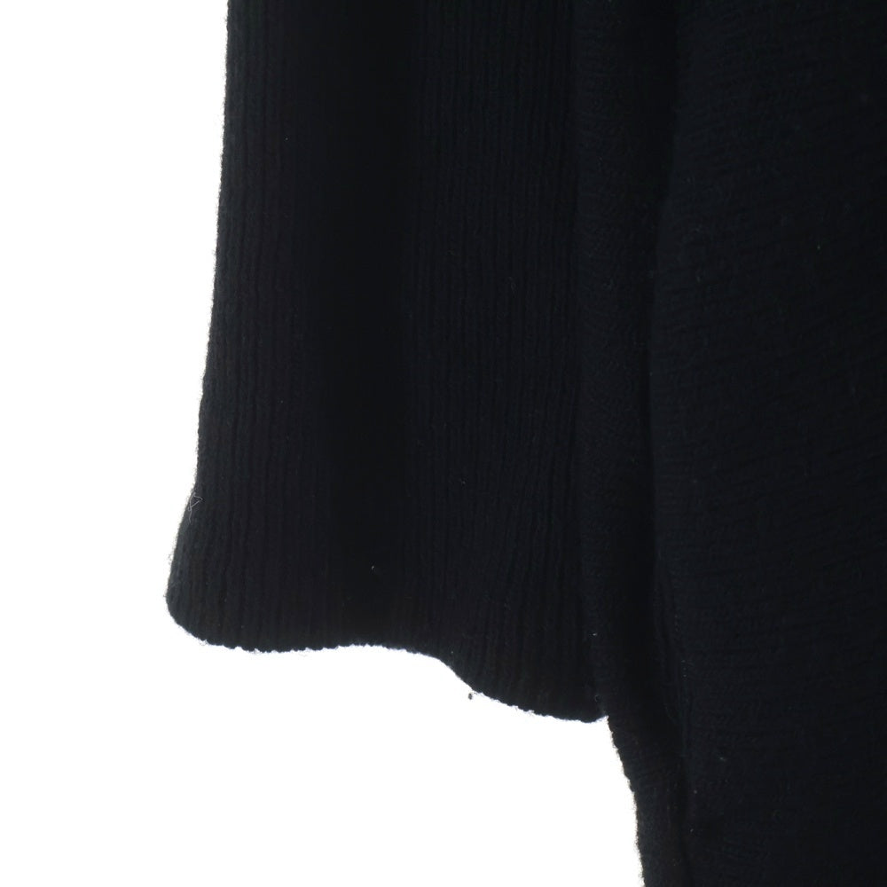 B Yohji Yamamoto(ビー ヨウジヤマモト) 20AW アシンメトリー マルチジップデザイン ニット セーター ブラック NR-T57-181