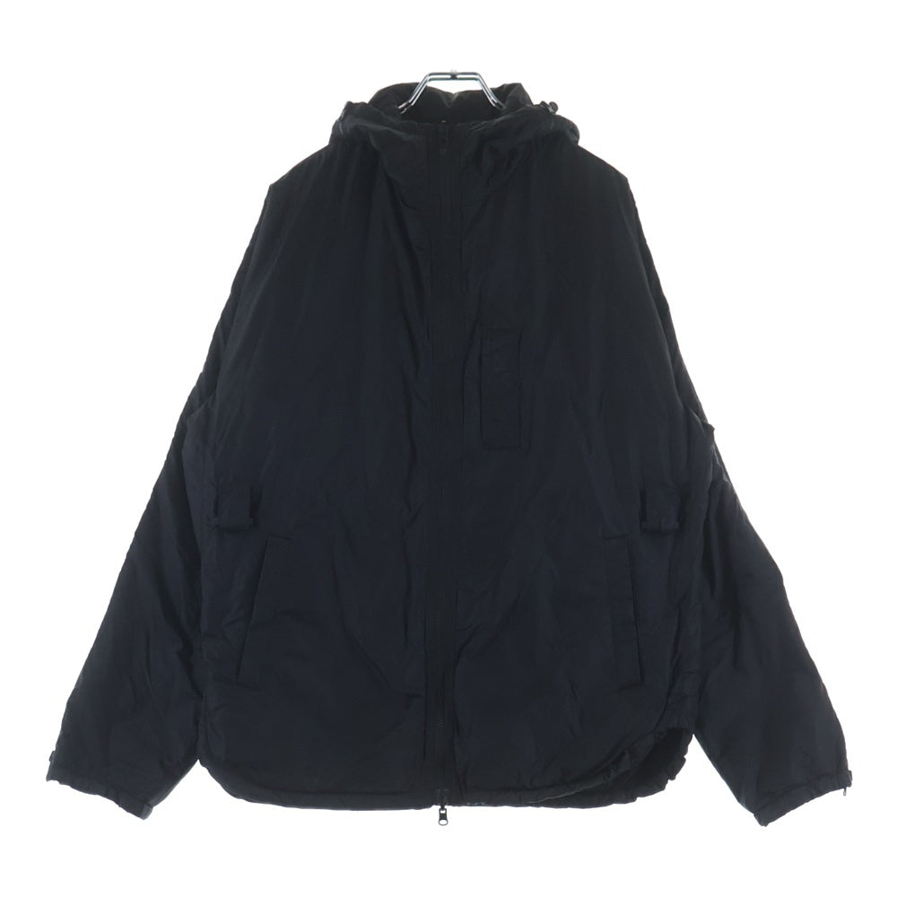 Y's BANG ON!(ワイズバングオン) 21AW EVERSIBLE NYLON TWILL HOODED BLOUSON リバーシブル ナイロン ツイル フーデッド ジップアップブルゾン ブラック YK-Y01-803