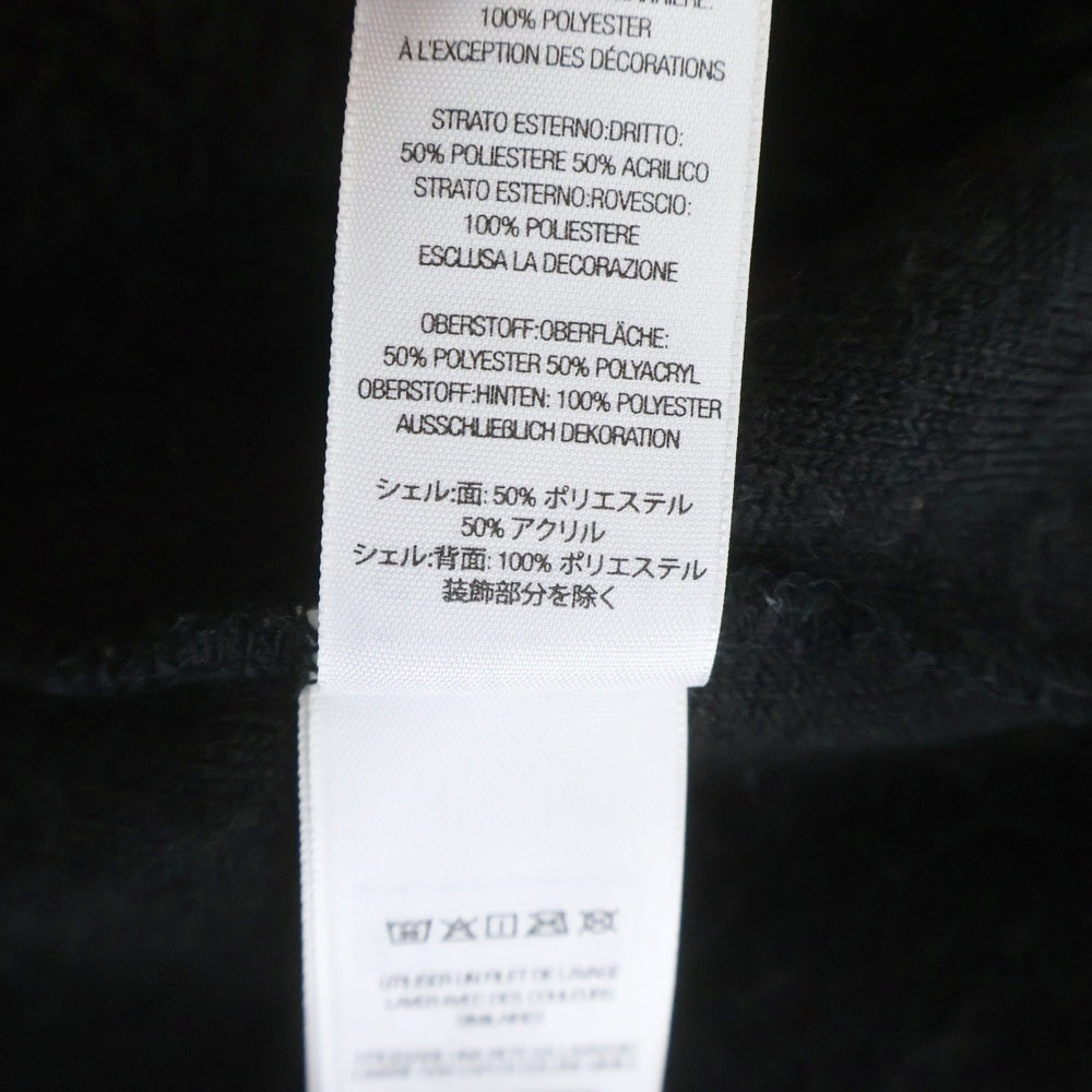 SUPREME(シュプリーム) 25SS Shoulder Logo Fleece Jacket ショルダーロゴデザイン ジップアップ フリースジャケット ブラック
