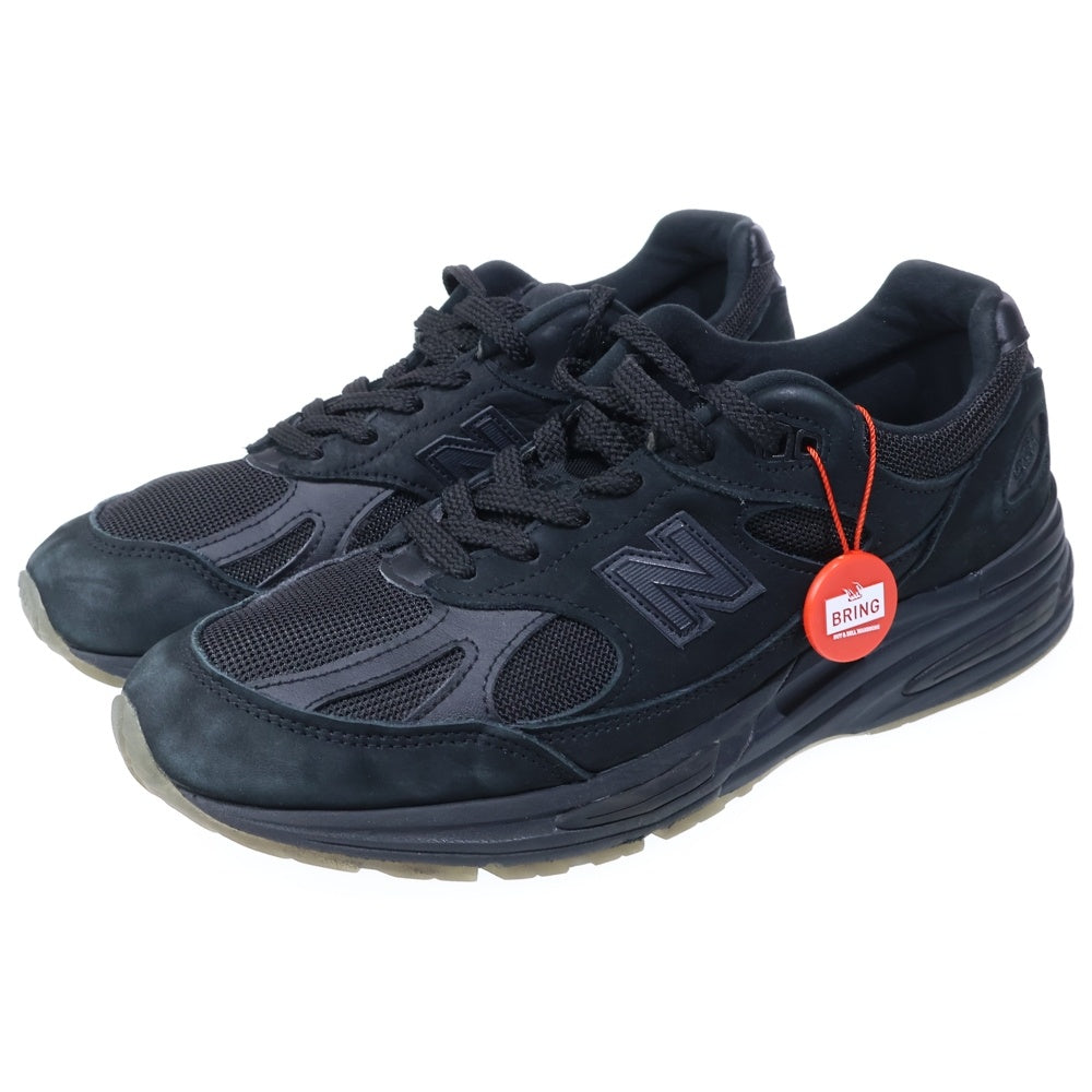New Balance(ニューバランス) × STONE ISLAND U991SK ストーンアイランド スエード ローカットスニーカー ブラック US8.5/26.5cm
