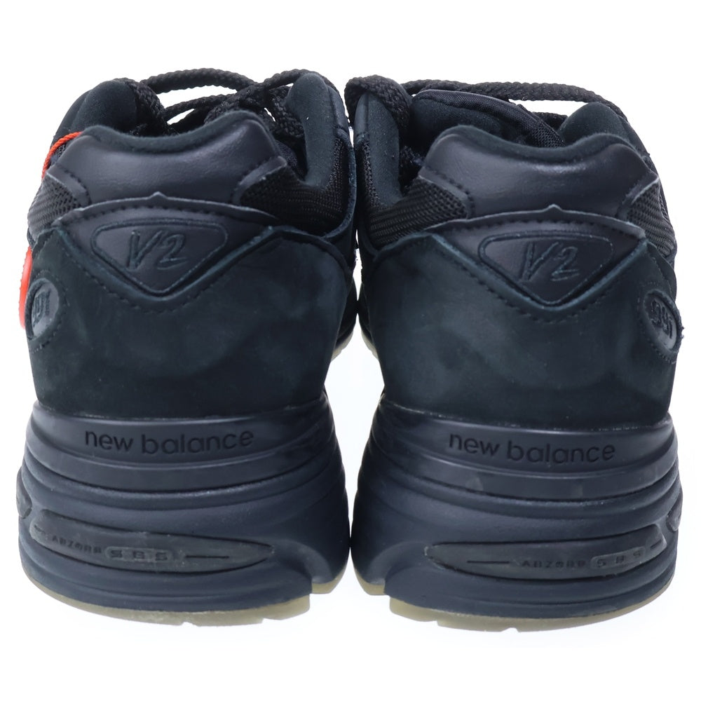 New Balance(ニューバランス) × STONE ISLAND U991SK ストーンアイランド スエード ローカットスニーカー ブラック US8.5/26.5cm