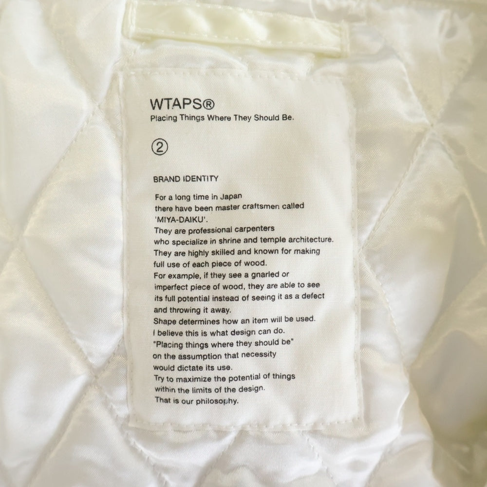 WTAPS(ダブルタップス) 17AW TEAM JACKET チームジャケット スタジアム