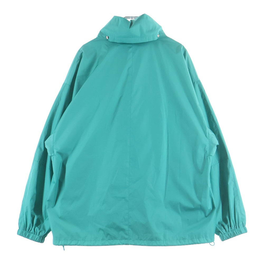 AURALEE(オーラリー) 24SS HARD TWIST POLYESTER SATIN LAMINATE ZIP BLOUSON ハード ツイスト ポリエステル サテン ラミネート ジップアップブルゾンジャケット A24SB02SL