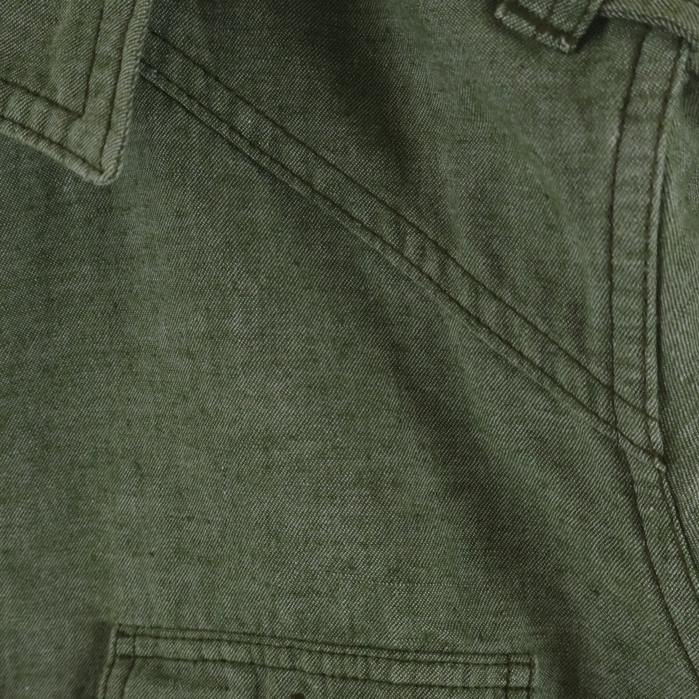 T.M.T(ティーエムティー) 16SS MILITARY SHIRT KHAKI マルチポケット ミリタリー長袖シャツ カーキ TSH-S1611