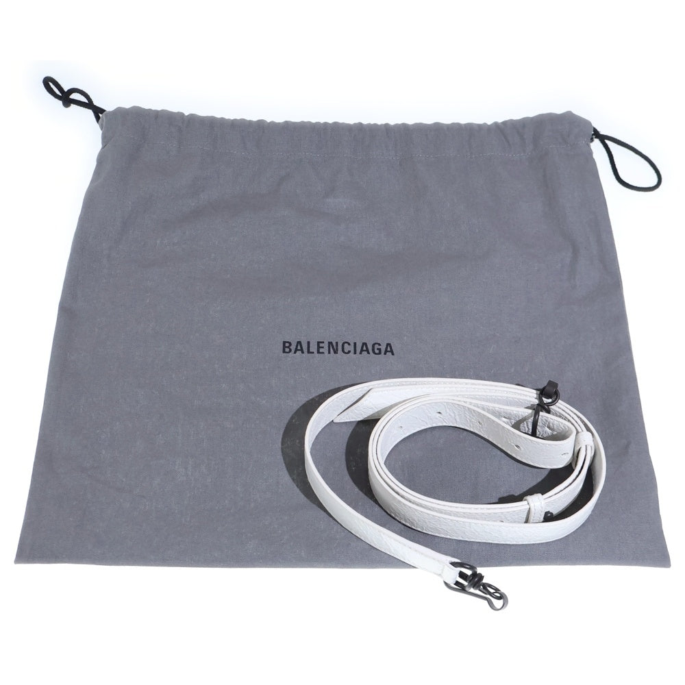 BALENCIAGA(バレンシアガ) Le City ル シティ ナノ レザー 2WAY ハンド ショルダーバッグ ホワイト 806395