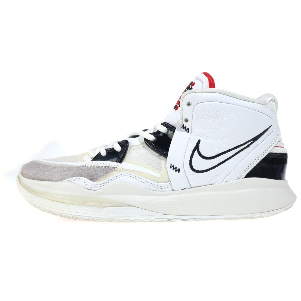 NIKE(ナイキ) Kyrie Infinity CZ0204-101 カイリー インフィニティ ハイカットスニーカー ホワイト US9.5/27.5cm