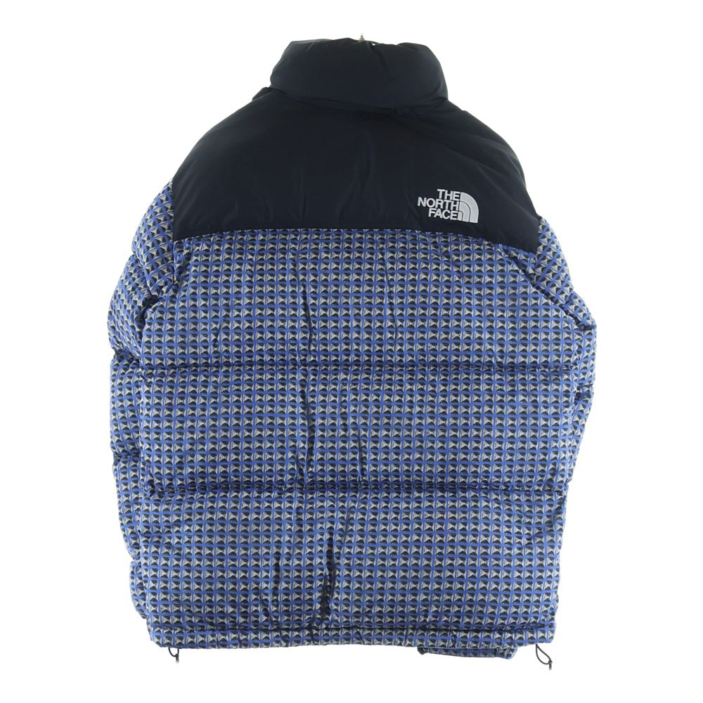 SUPREME(シュプリーム) ×21SS THE NORTH FACE STUDDED NUPTSE ノースフェイス スタッズヌプシ ダウンジャケット ブルー ND421001
