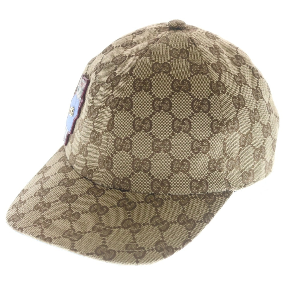 GUCCI(グッチ) x Yuko Higuchi GG Canvas Baseball Cap x ヒグチユウコ GGキャンバス ベースボールキャップ 帽子 847862 レディース