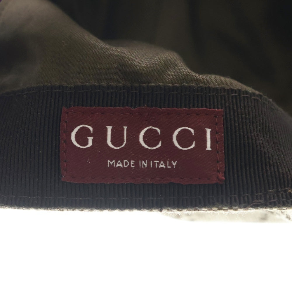 GUCCI(グッチ) x Yuko Higuchi GG Canvas Baseball Cap x ヒグチユウコ GGキャンバス ベースボールキャップ 帽子 847862 レディース