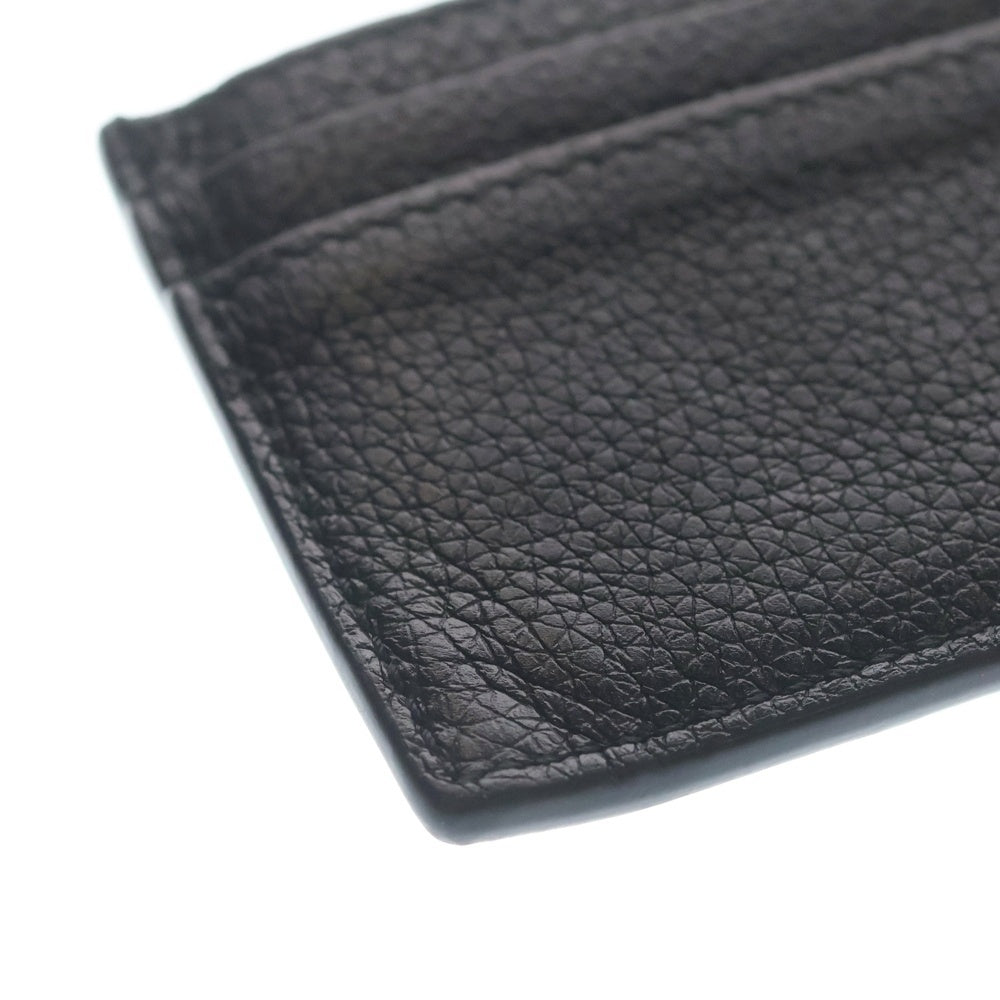 GUCCI(グッチ) ロゴ レザーカードケース ブラック 658694