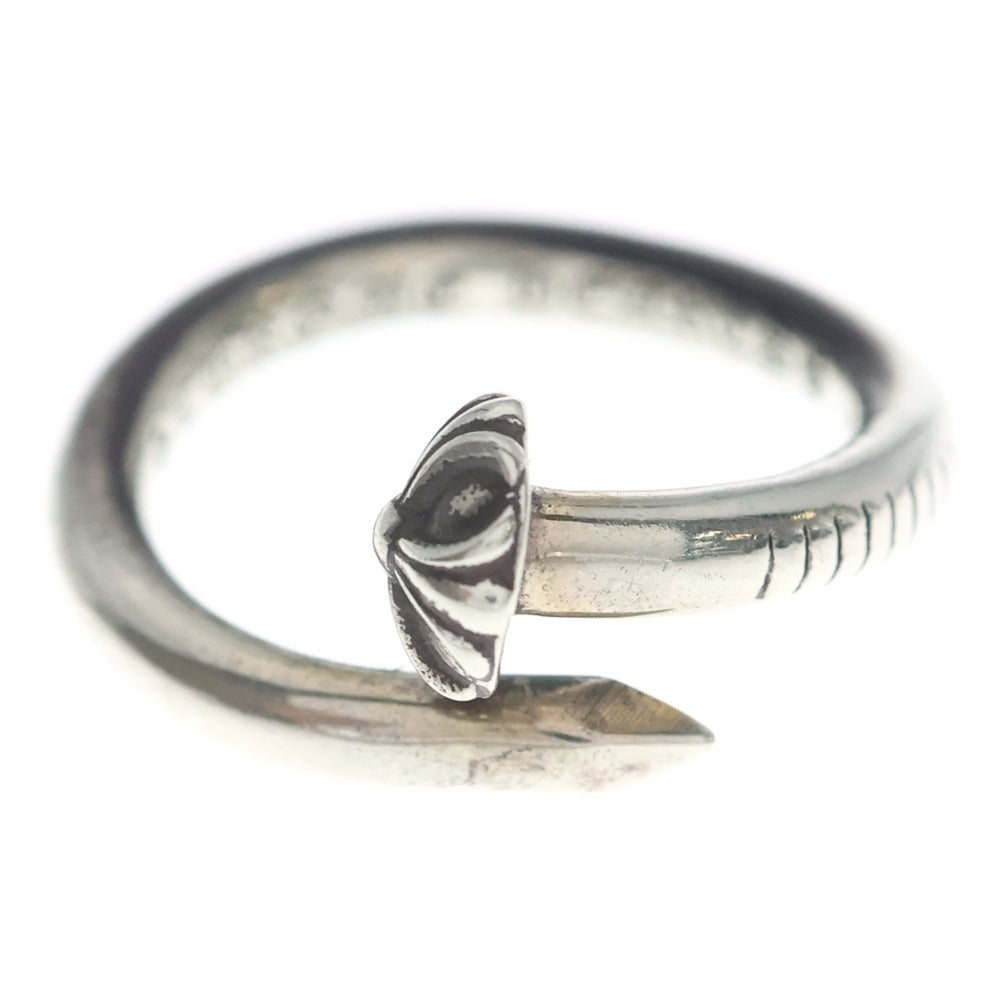 CHROME HEARTS(クロムハーツ) NAIL CRSBALL ネイル クロスボール リング シルバー BCA349