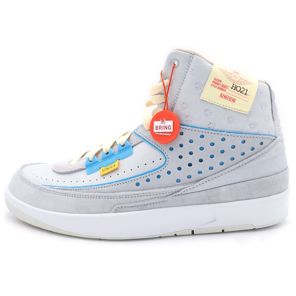 NIKE(ナイキ) ×UNION AIR JORDAN 2 ユニオン エアジョーダン2 ローカットスニーカー グレー US11.5/29.5cm DN3802-001