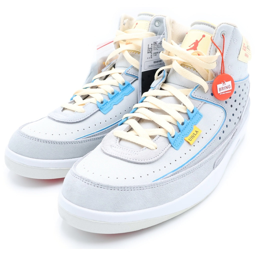NIKE(ナイキ) ×UNION AIR JORDAN 2 ユニオン エアジョーダン2 ローカットスニーカー グレー US11.5/29.5cm DN3802-001