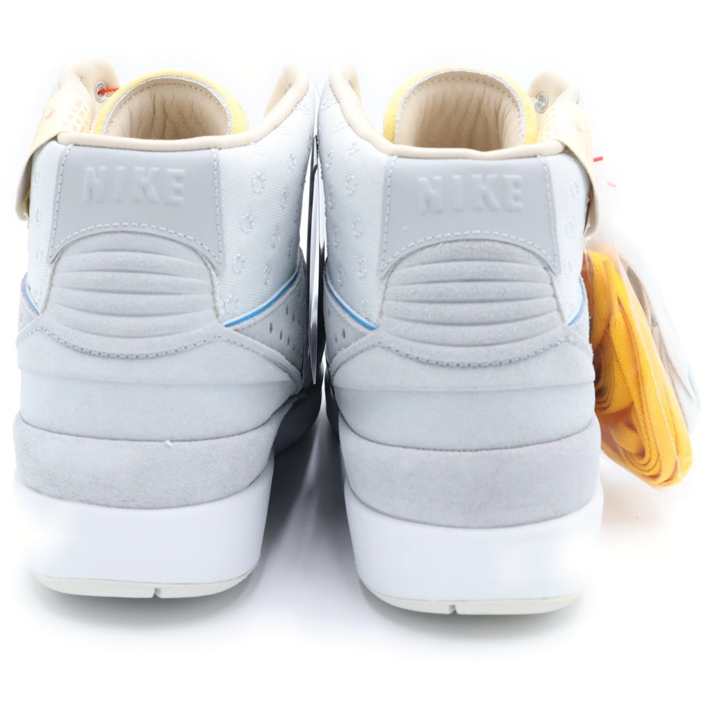 NIKE(ナイキ) ×UNION AIR JORDAN 2 ユニオン エアジョーダン2 ローカットスニーカー グレー US11.5/29.5cm DN3802-001