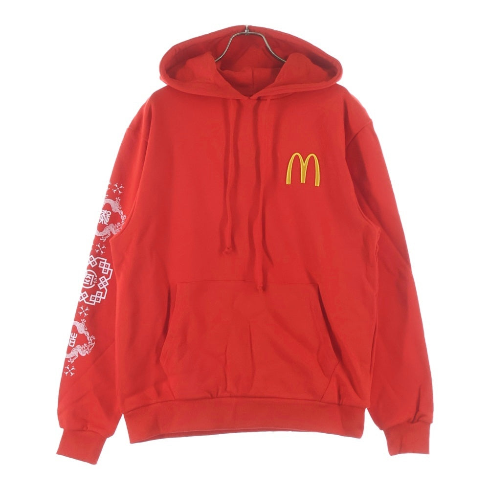 NO BRAND(ノーブランド) CLOT × McDonald's クロット マクドナルド プルオーバーフーディー バッグ コップセット レッド
