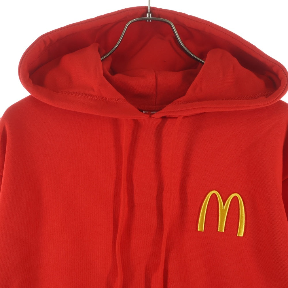 NO BRAND(ノーブランド) CLOT × McDonald's クロット マクドナルド プルオーバーフーディー バッグ コップセット レッド