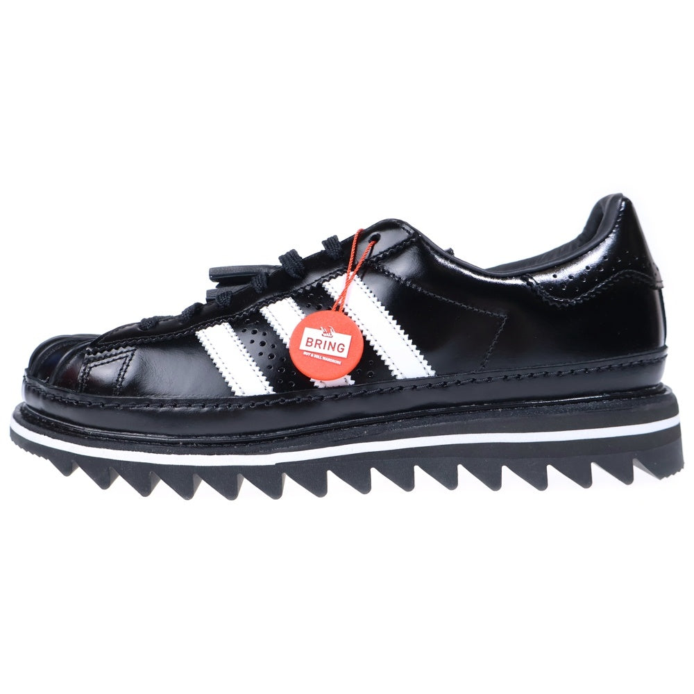 adidas(アディダス) CLOT SUPERSTAR BY EC クロット スーパースター ローカットスニーカー ブラック US9/27.0cm IH5953