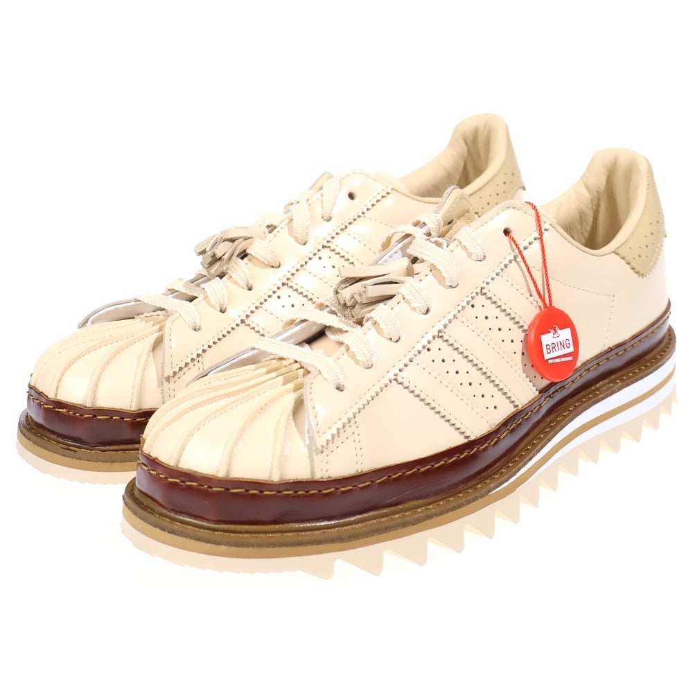 adidas(アディダス) CLOT SUPERSTAR BY EC クロット スーパースター ローカットスニーカー ベージュ US9/27.0cm JQ6117