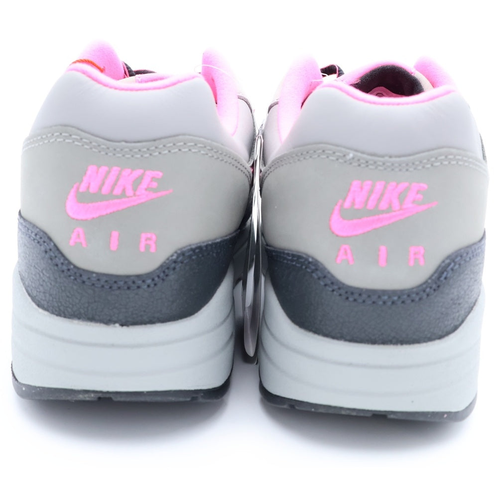 NIKE(ナイキ) ×HUF AIR MAX 1 ANTHRACITE PINK POW ハフ エアマックス1 アンスラサイト ピンク/グレー US9.5/27.5cm HF3713-003