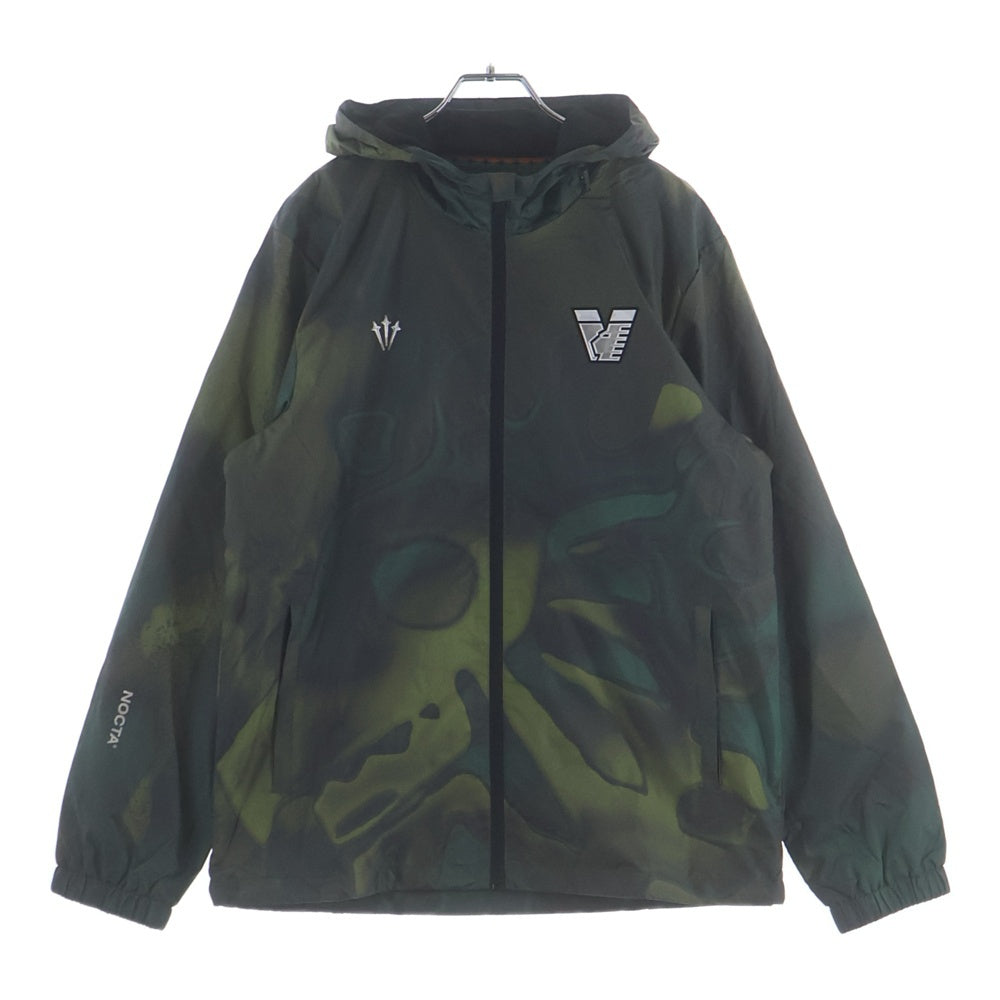 NO BRAND(ノーブランド) NOCTA × VENEZIA FC ノクタ × ヴィゼル Lion Camo Rain Jacket カモフラ ナイロン トラックジャケット カーキ