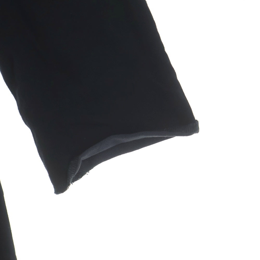 Y-3(ワイスリー) ステッチデザイン マルチポケット ダメージ加工 コート ブラック DP0567