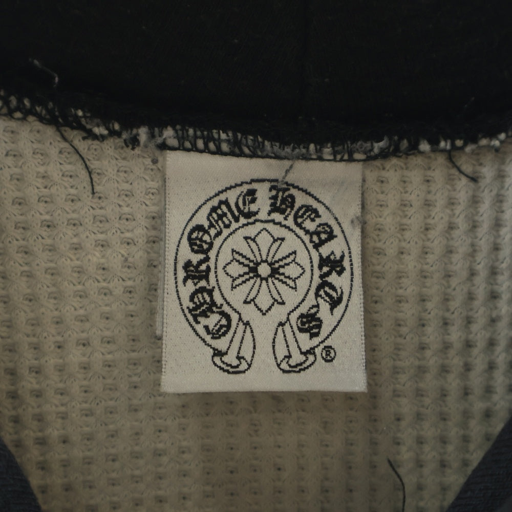 CHROME HEARTS(クロムハーツ) OLD Horseshoe Hoodie オールドモデル ホースシュー 袖プリント プルオーバー パーカー ブラック