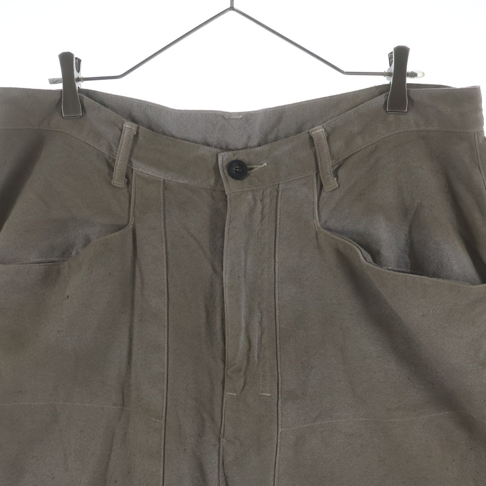 ANCELLM(アンセルム) RDUCK DOUBLEKNEE PANTS アールダック ダブルニーパンツ グレー ANC-PT112