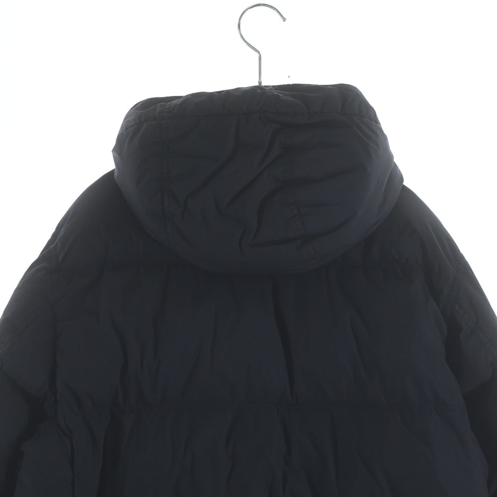 STONE ISLAND(ストーンアイランド) GARMENT DYED ガーメントダイ ジップアップナイロンダウンジャケット ブラック 811540723