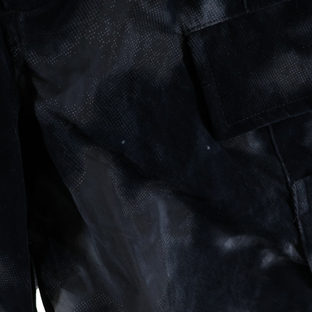 Y-3(ワイスリー) 24AW ALLOVER PRINT NYLON SHELL PANTS オールオーバー プリント ナイロン カーゴパンツ ブラック JE9285