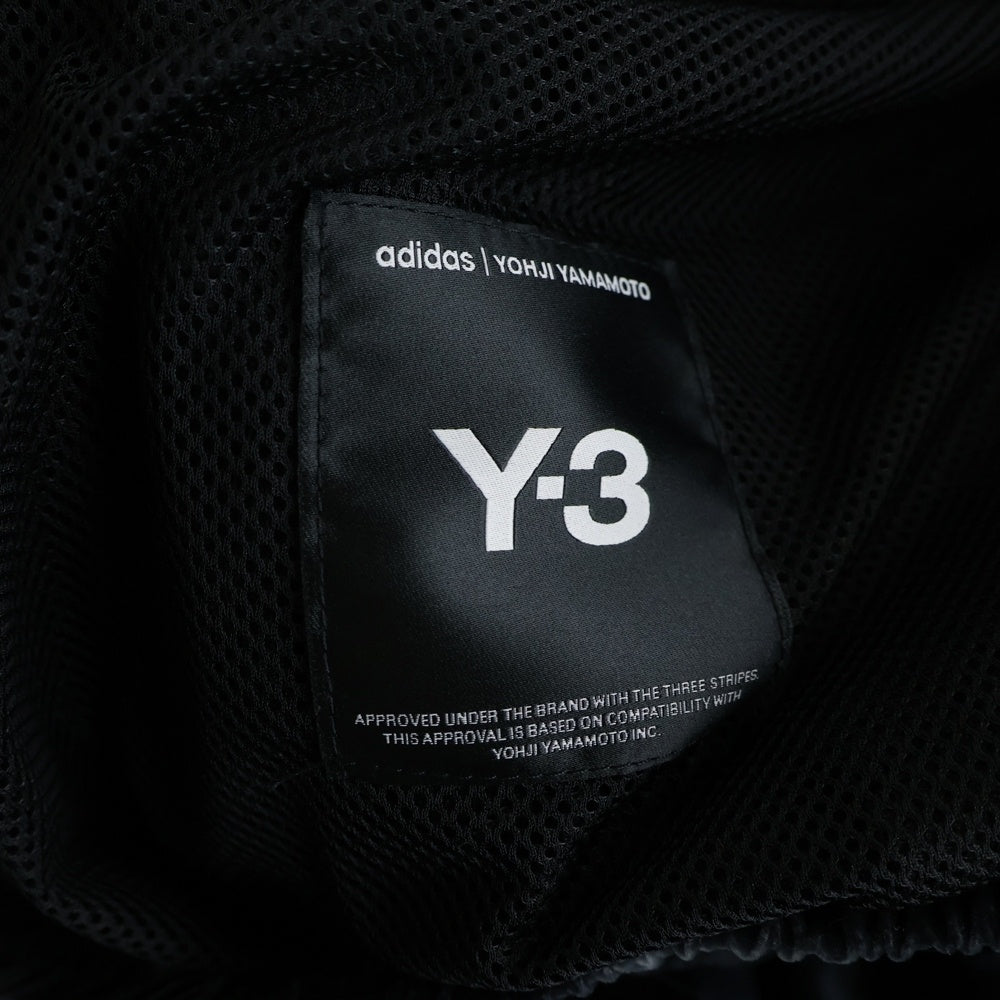 Y-3(ワイスリー) 24AW ALLOVER PRINT NYLON SHELL PANTS オールオーバー プリント ナイロン カーゴパンツ ブラック JE9285