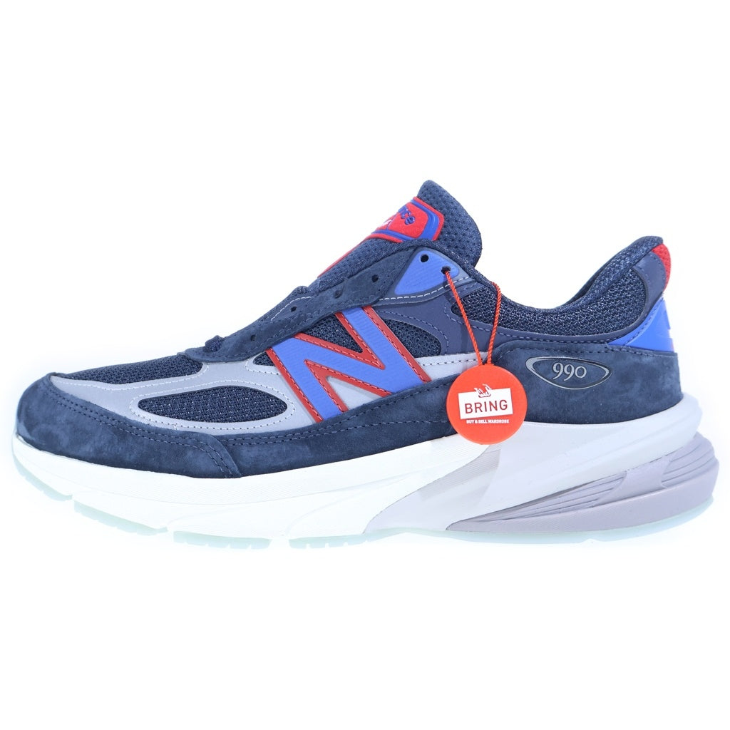 New Balance(ニューバランス) ×KITH キス U990KR6 スエード ローカットスニーカー ネイビー US10/28cm