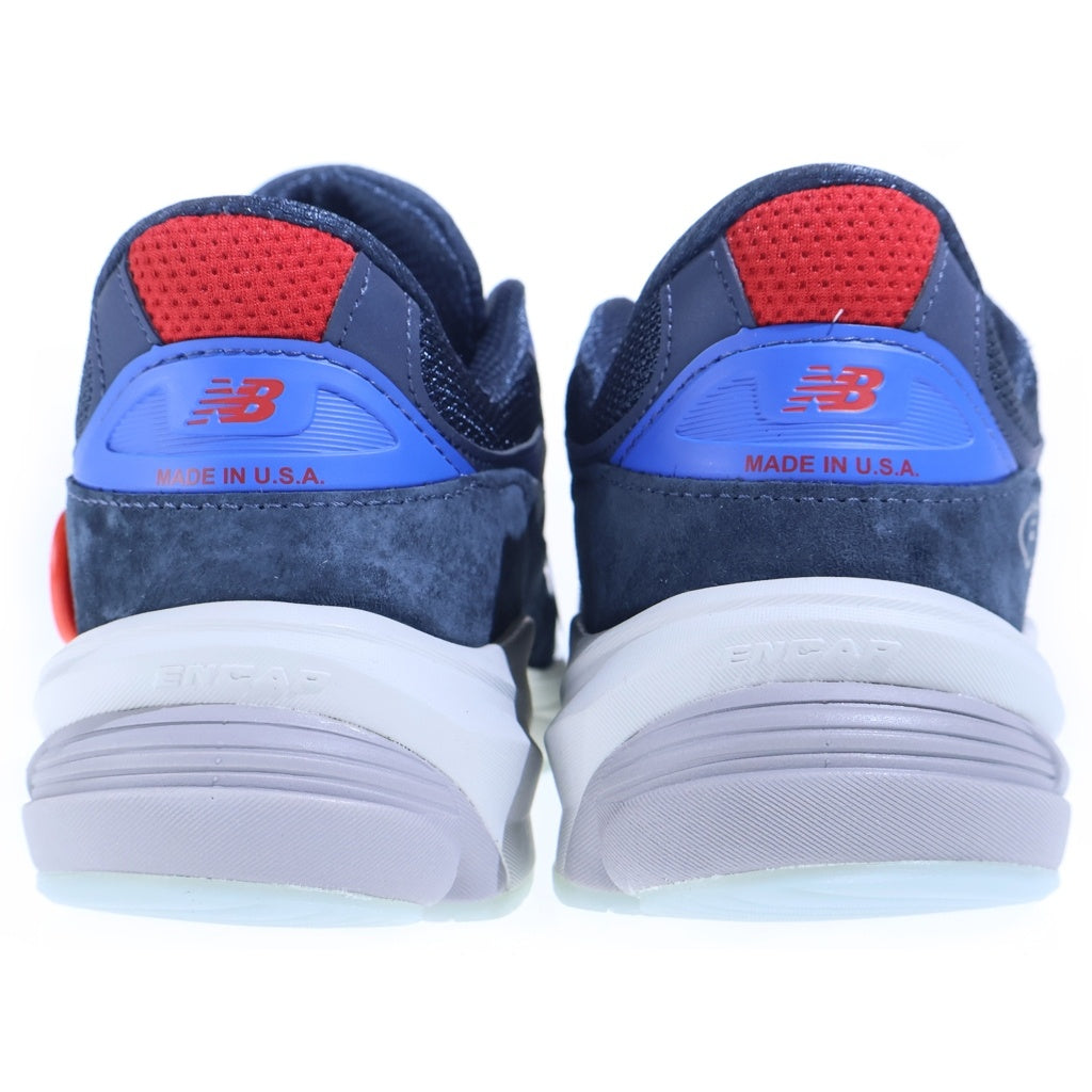 New Balance(ニューバランス) ×KITH キス U990KR6 スエード ローカットスニーカー ネイビー US10/28cm