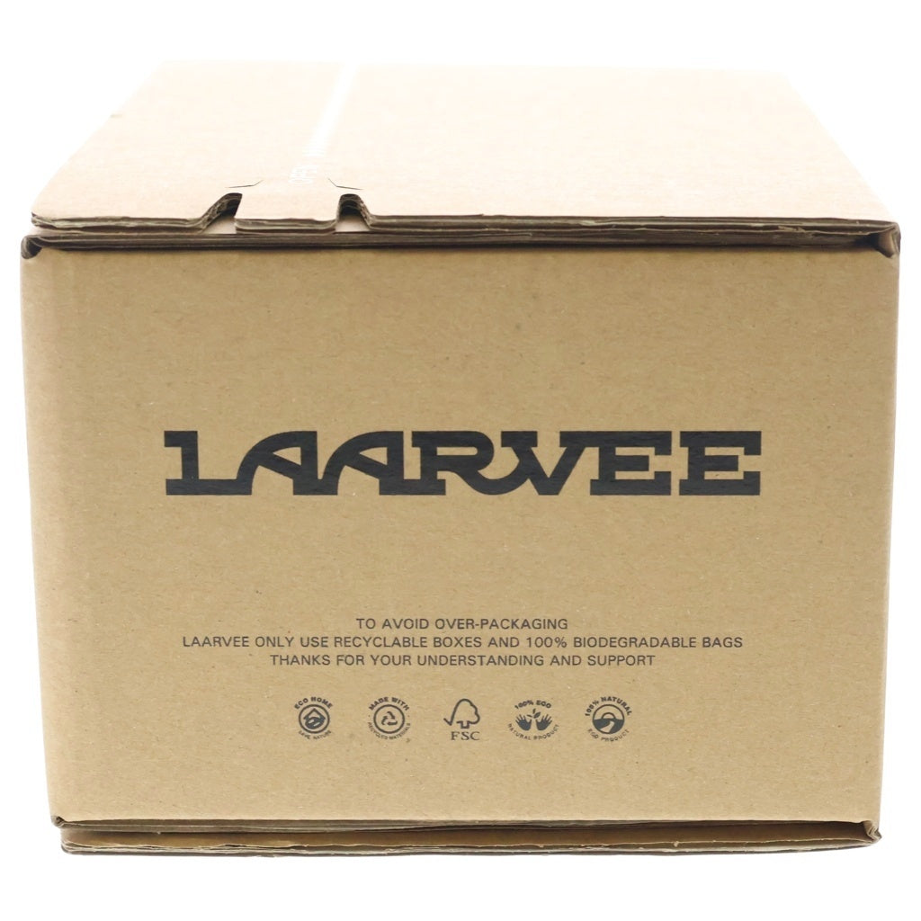 LAARVEE(ラーヴィー) PEA001-SGBLK 自動巻き時計 メトロトリム加工 ウオッチ 腕時計 ブラック/ゴールド